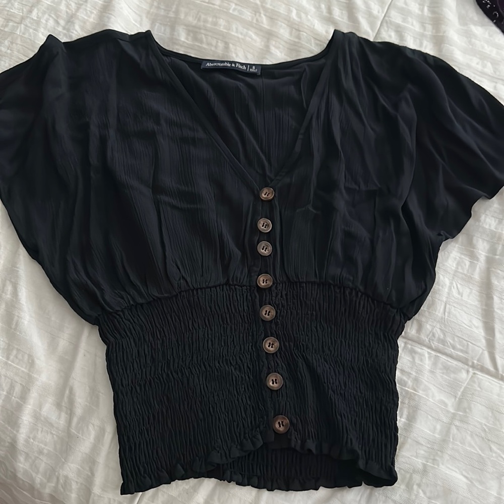 Black Abercrombie Blouse